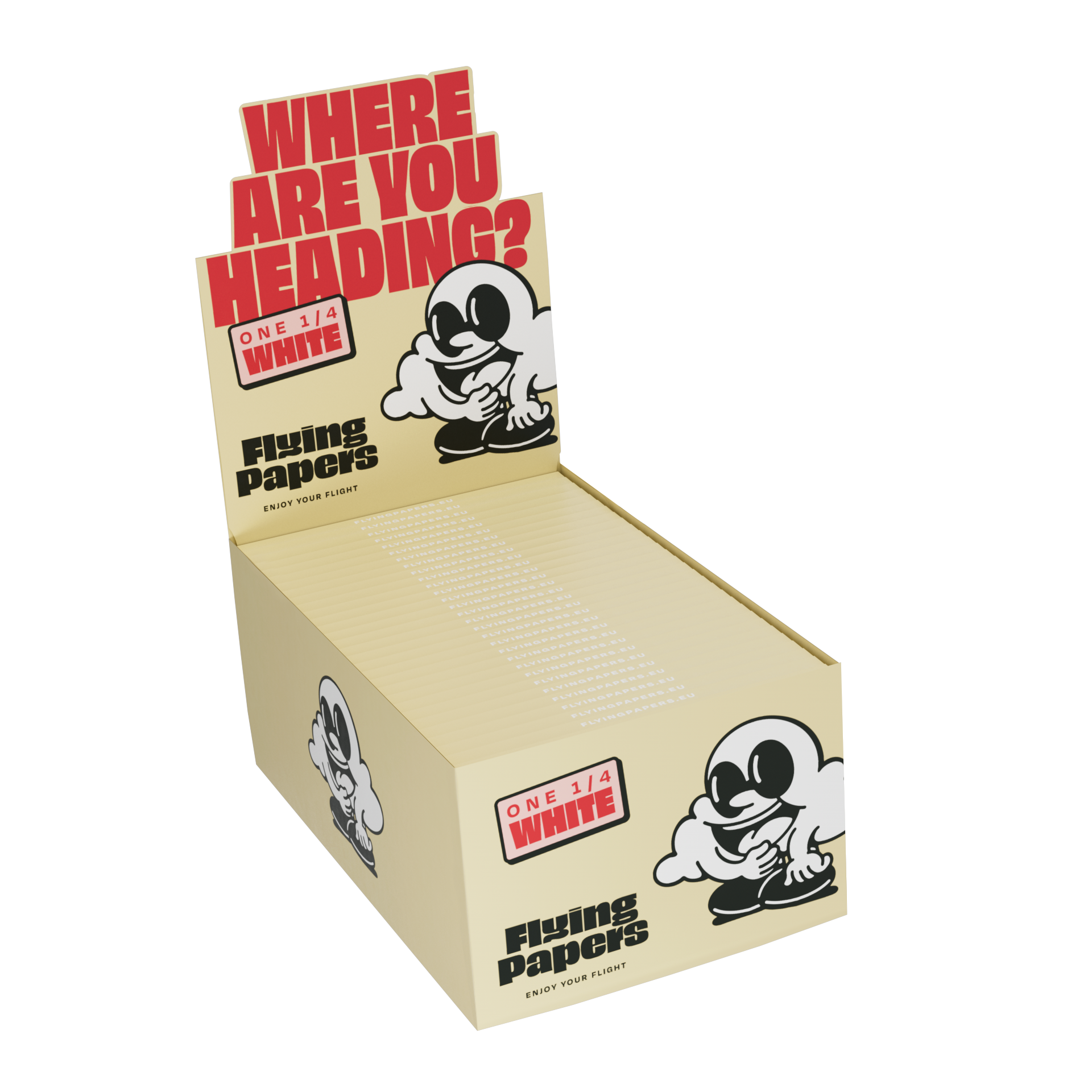 flying papers 1 & ¼ slim white rolling papers flying papers 1 & ¼ slim white rolling papers